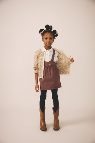 Minnie Pinafore, Prune - Soor Ploom | Hello1234