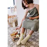Thumbnail: Margaux Tulle Frill Socks, 331 - Collegien