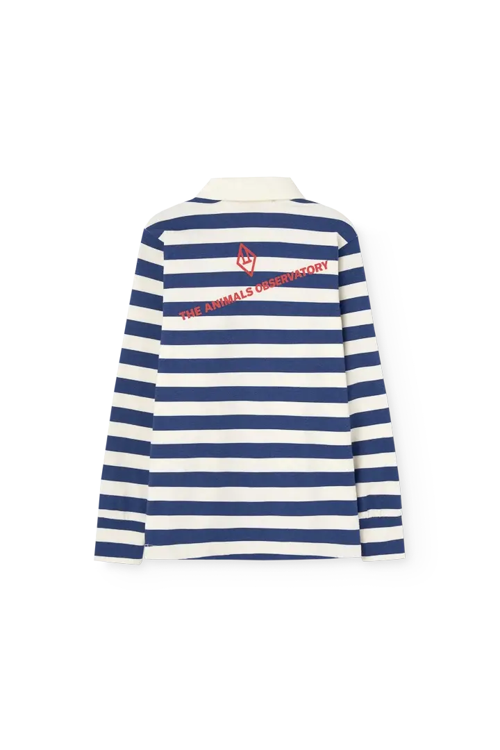 Thumbnail: Eel Polo Shirt, Navy - TAO