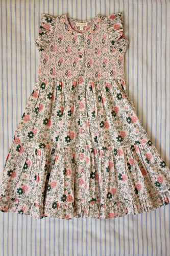 Ibiza Dress , Long meadow dress in flowers - Bonjour Diary | Hello1234