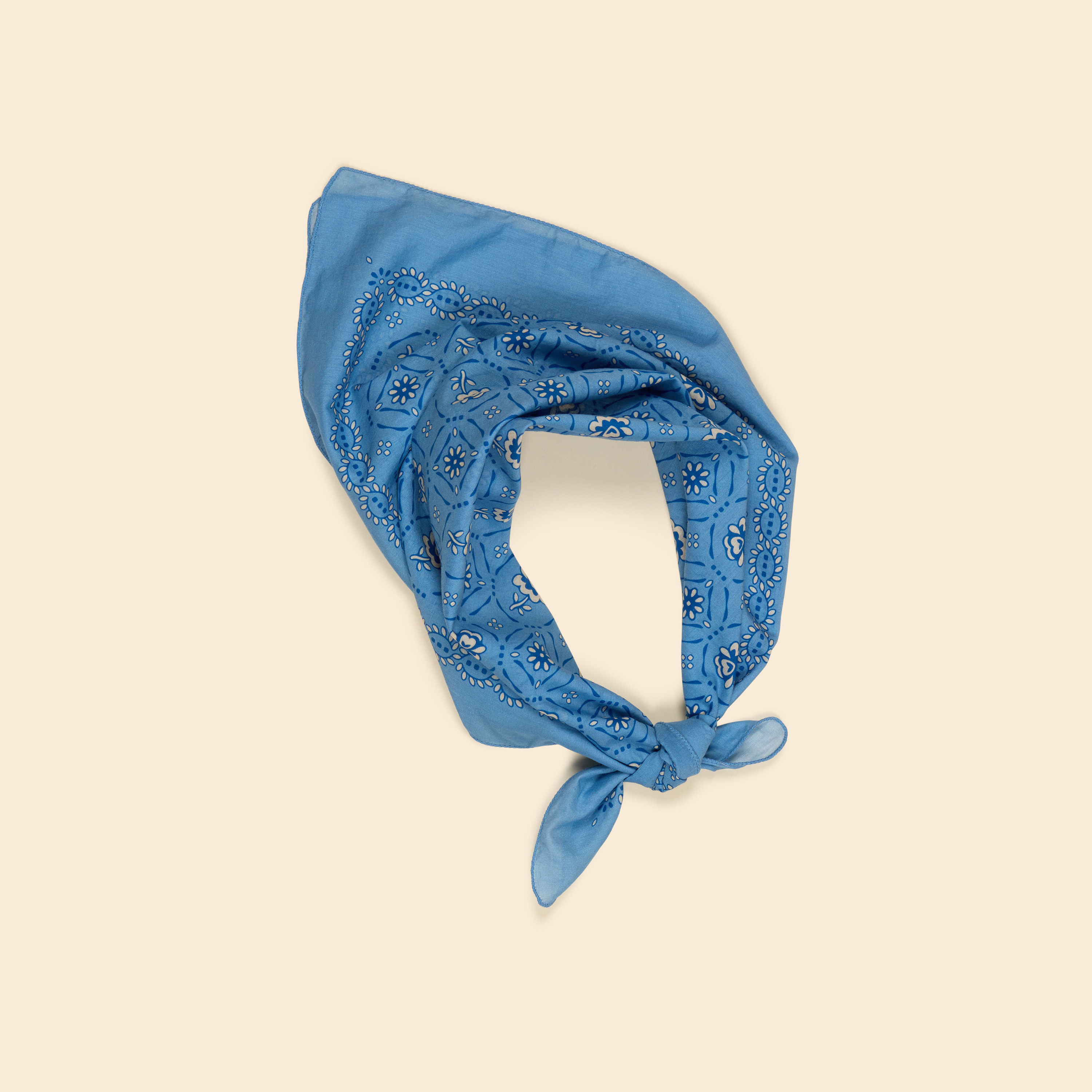 Signature Voile Scarf, Book Blue - Apolina