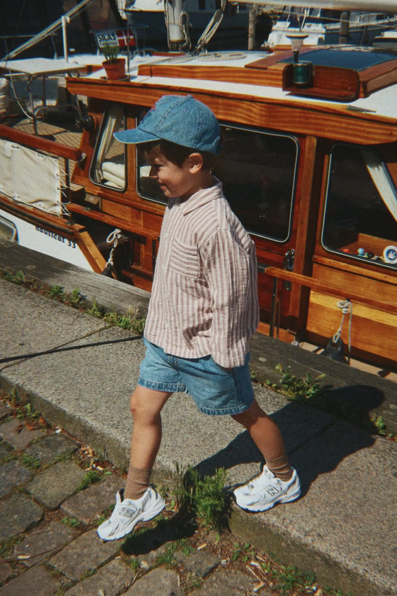 Ely Shirt, Red Stripe - Konges Sløjd