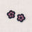 Thumbnail: Medium Flower Clip Set, Antique Rose - Misha&Puff