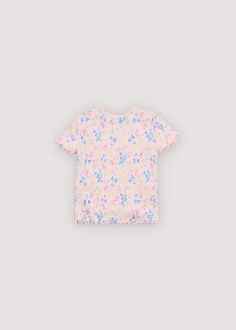Thumbnail: Tns Rib Baby Tee, Sabina Print - The New Society