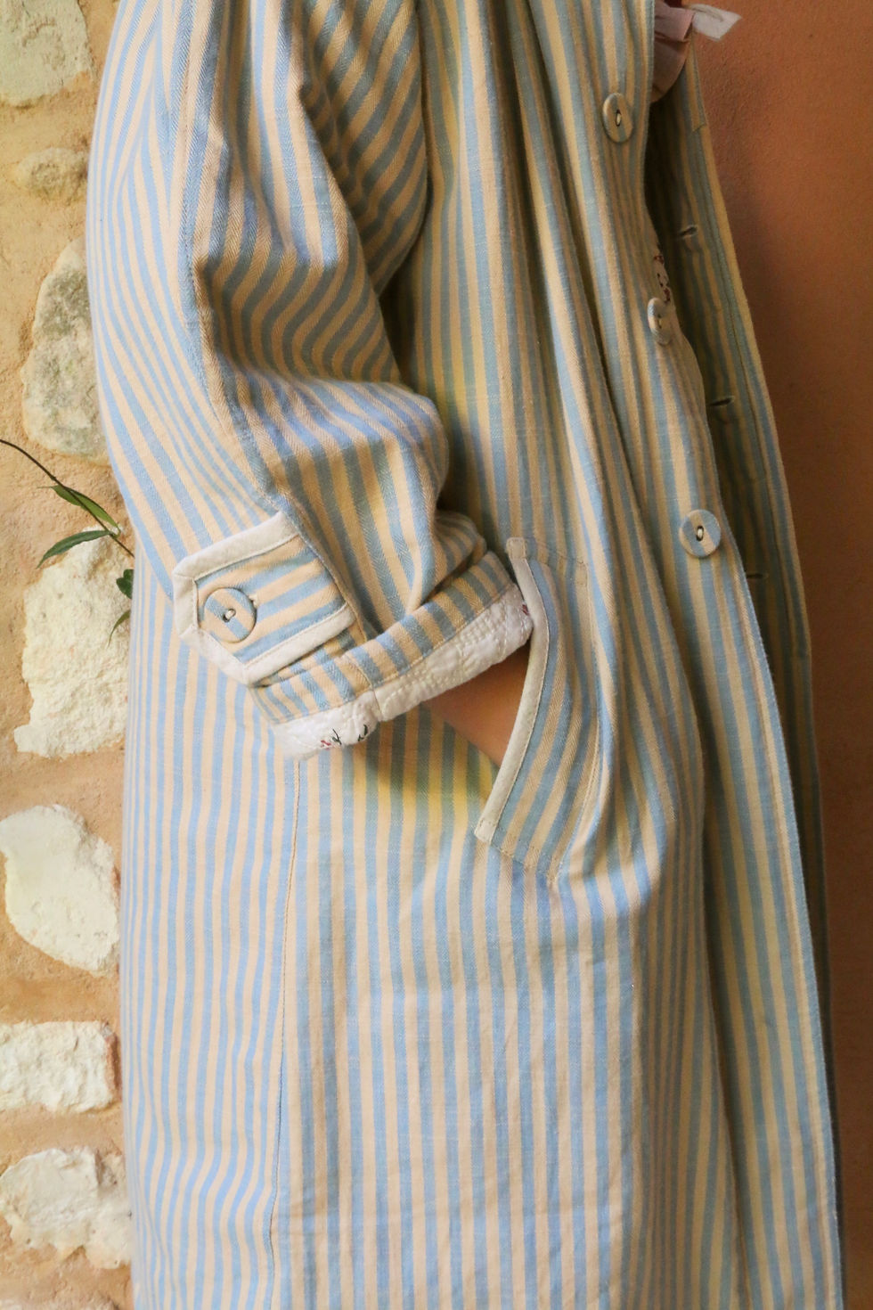Thumbnail: Spring Coat, Deckchair Stripes - Bonjour Diary