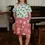 Thumbnail: Doves Skirt, Dark Pink - Tiny cottons