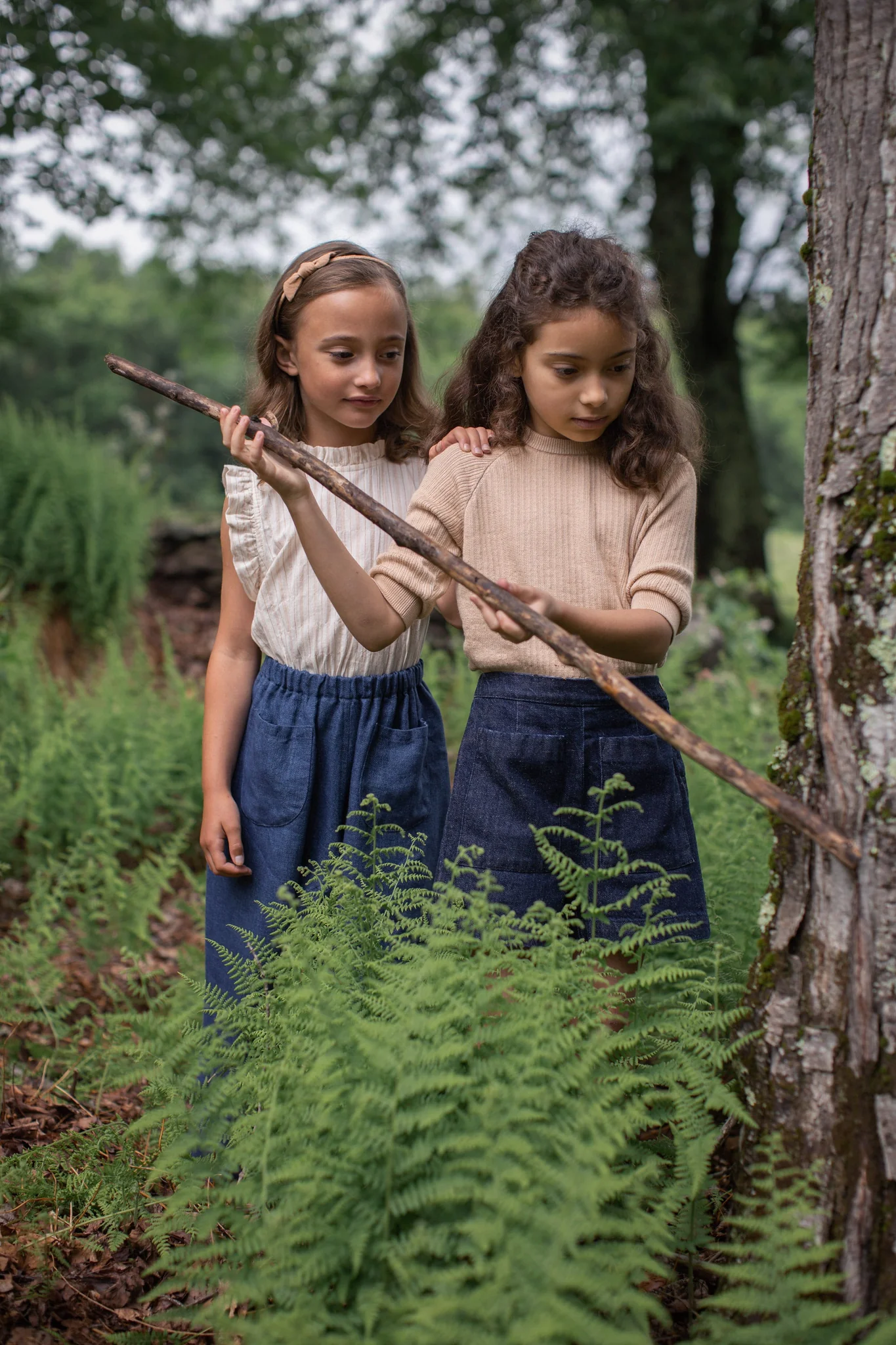 Otto Trousers, chambray - Soor Ploom | Hello1234