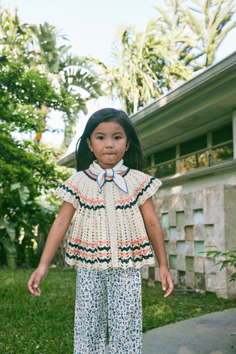 Wellfleet Swing Cardigan, Marzipan - Misha & Puff | Hello1234