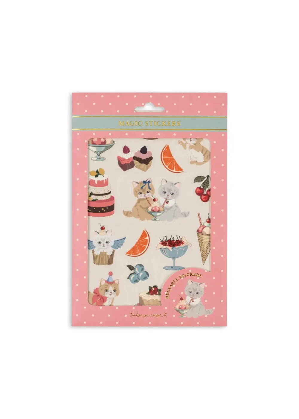 Forever Stickers, Kitty Friends - Konges Sløjd