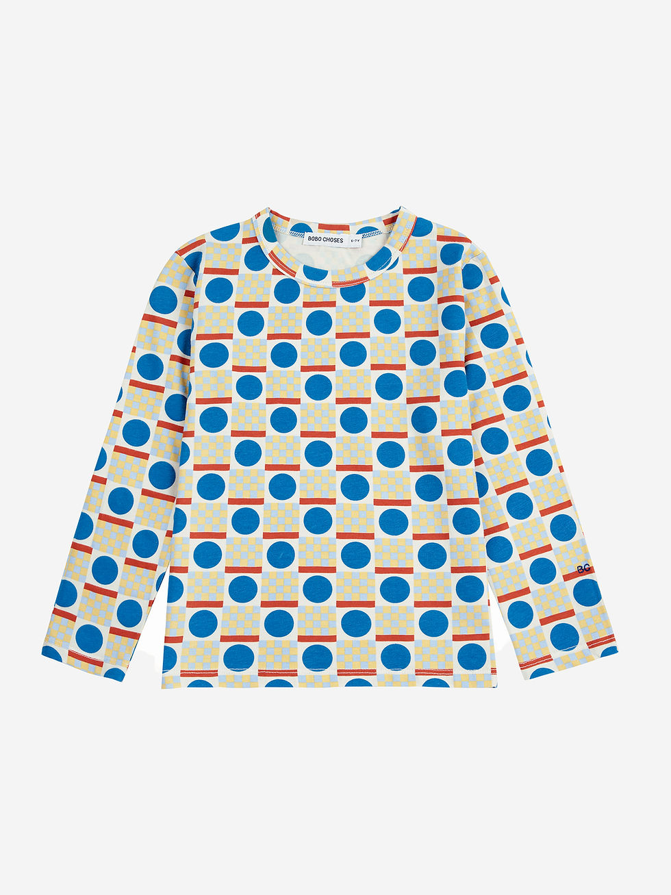 Geometric Scacs T-shirt - Bobo Choses