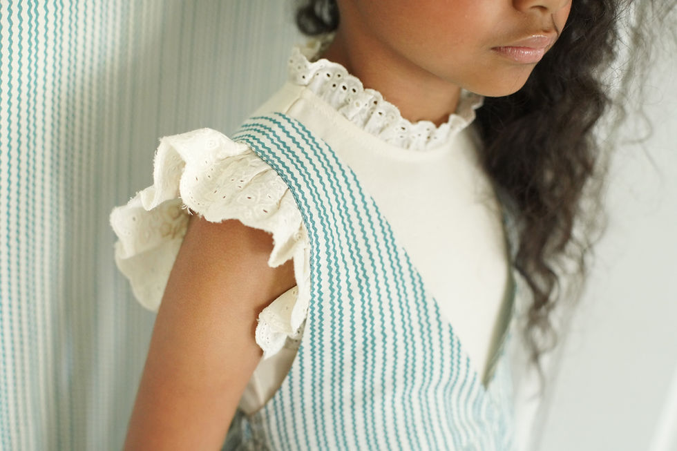 Thumbnail: Eyelet Tee, Milk - Soor Ploom