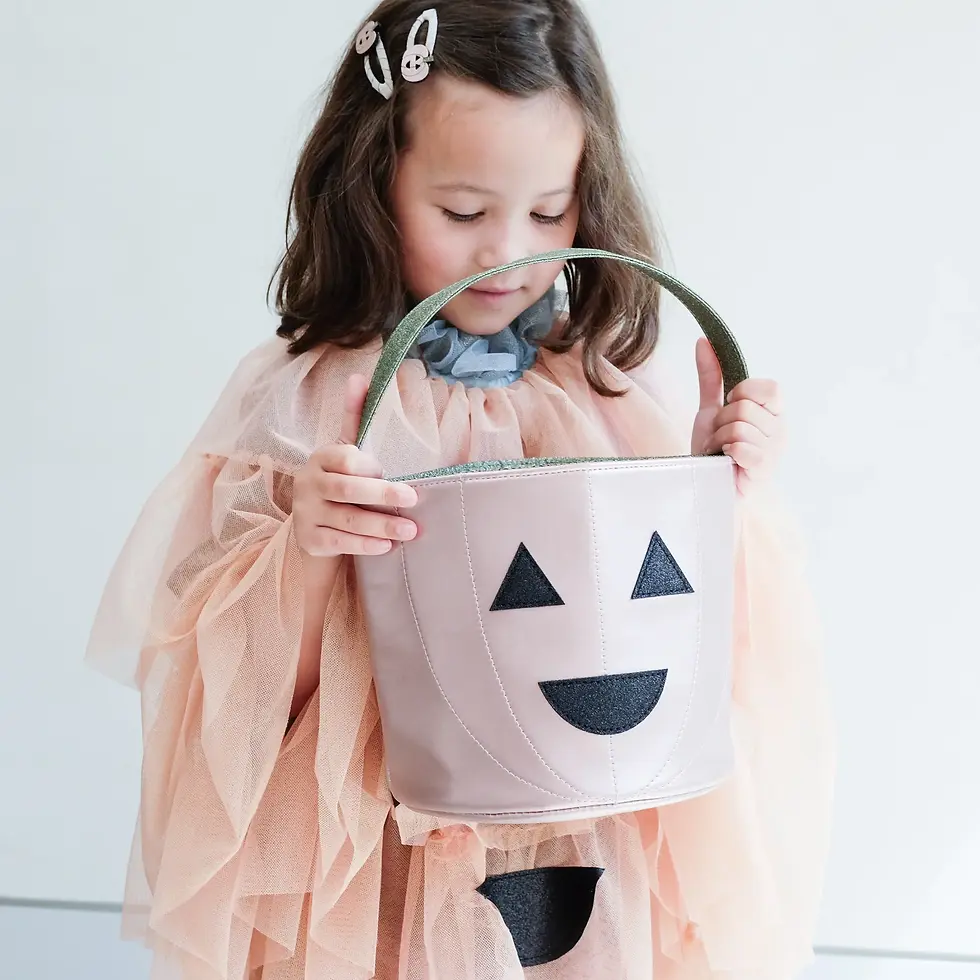 Thumbnail: Pretty Pumpkin Cape - Mimi & Lula