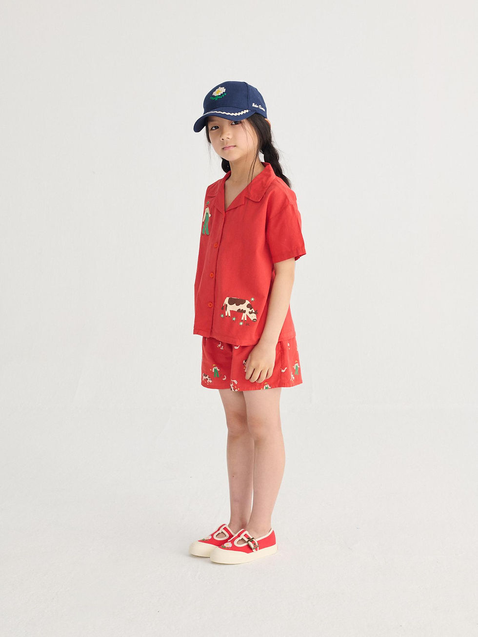 Thumbnail: Pixel Daisy Twill Cap - Bobo Choses