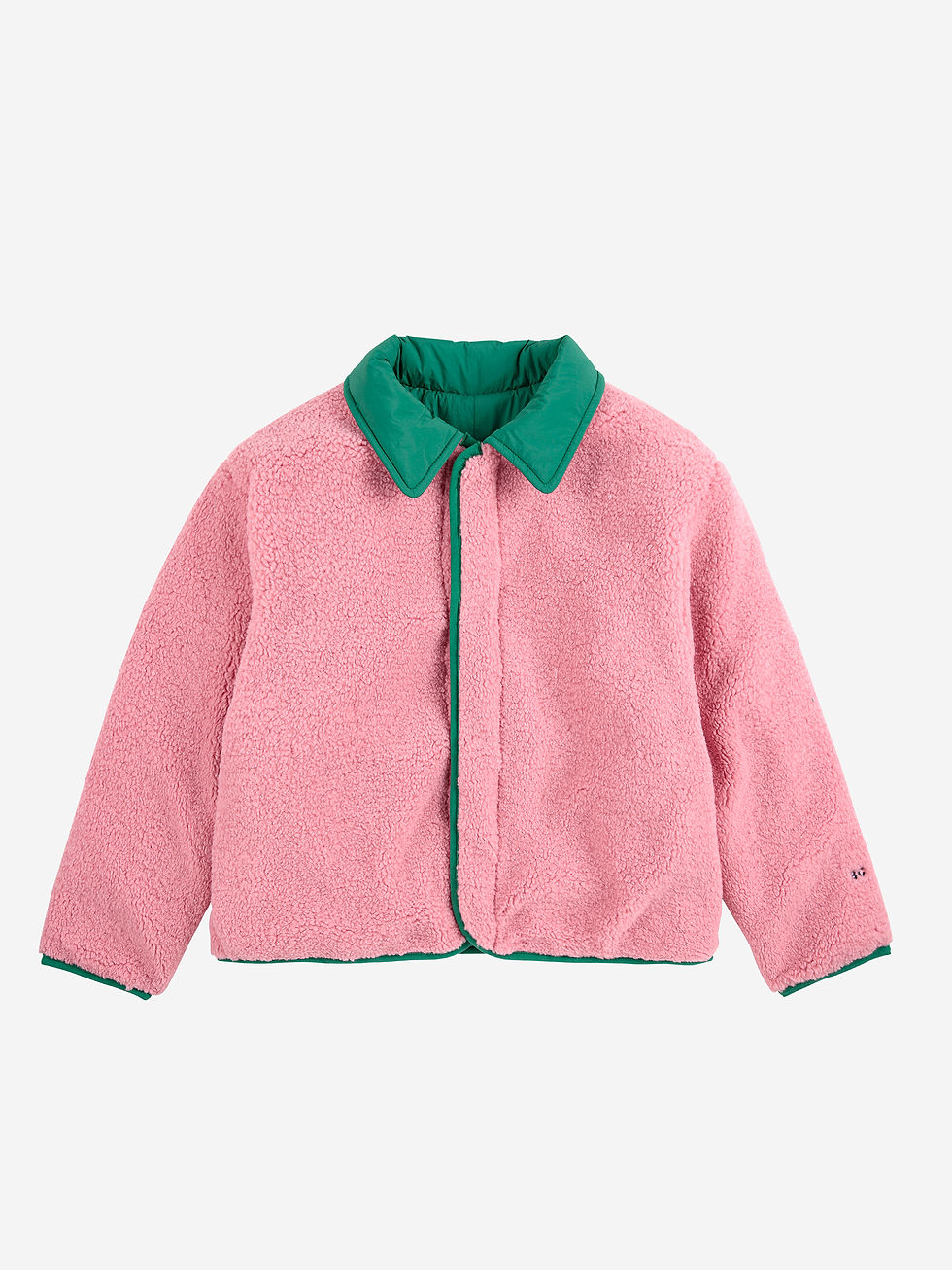 Thumbnail: Clover Reversible Sheepskin Jacket - Bobo Choses