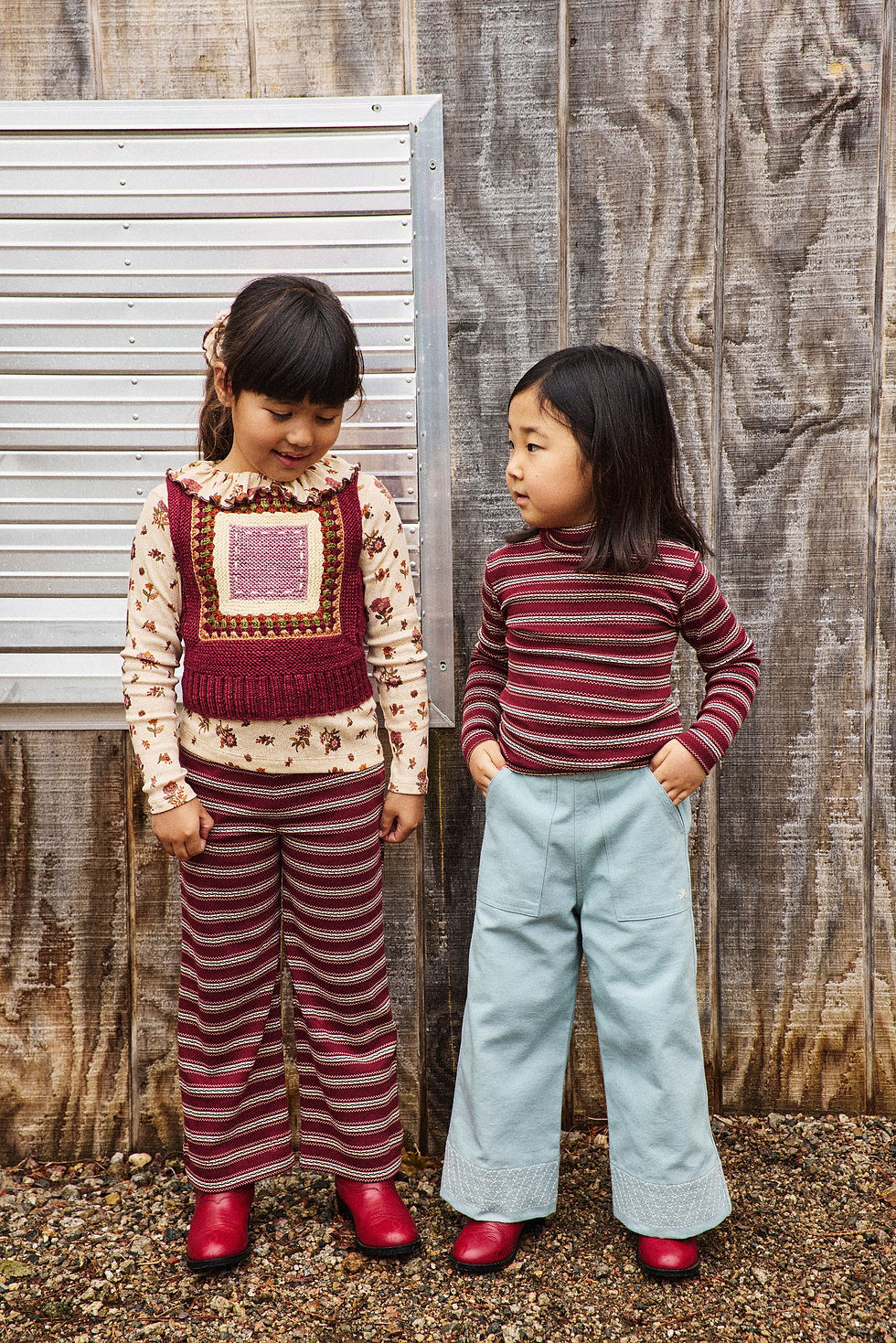 Thumbnail: Running Stitch Tank, Cambridge - Misha&Puff