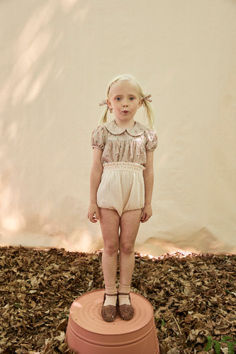 soor ploom 5y タグ付 soor ploom Lucille tunic 4-5y ブラウス SOOR PLOOM