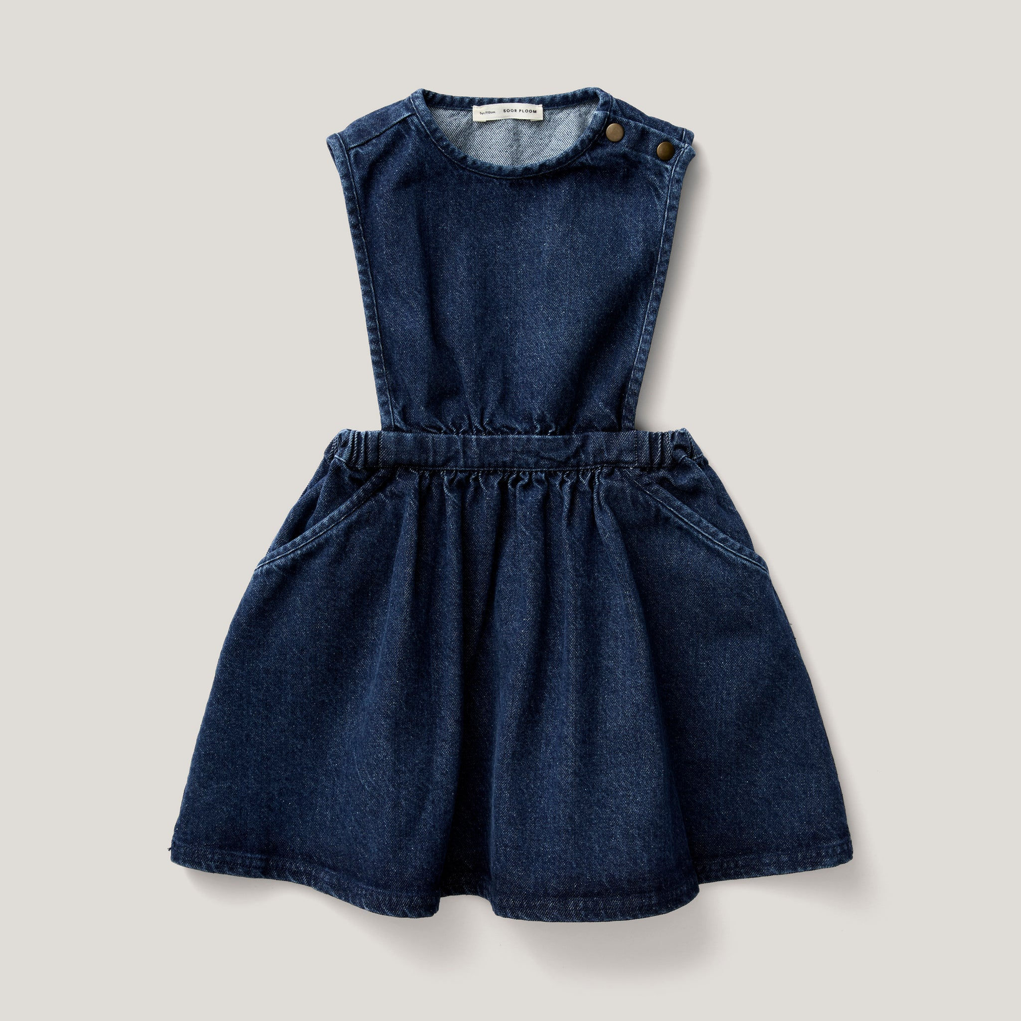 Tippi Pinafore, Eco Wash - Soor Ploom