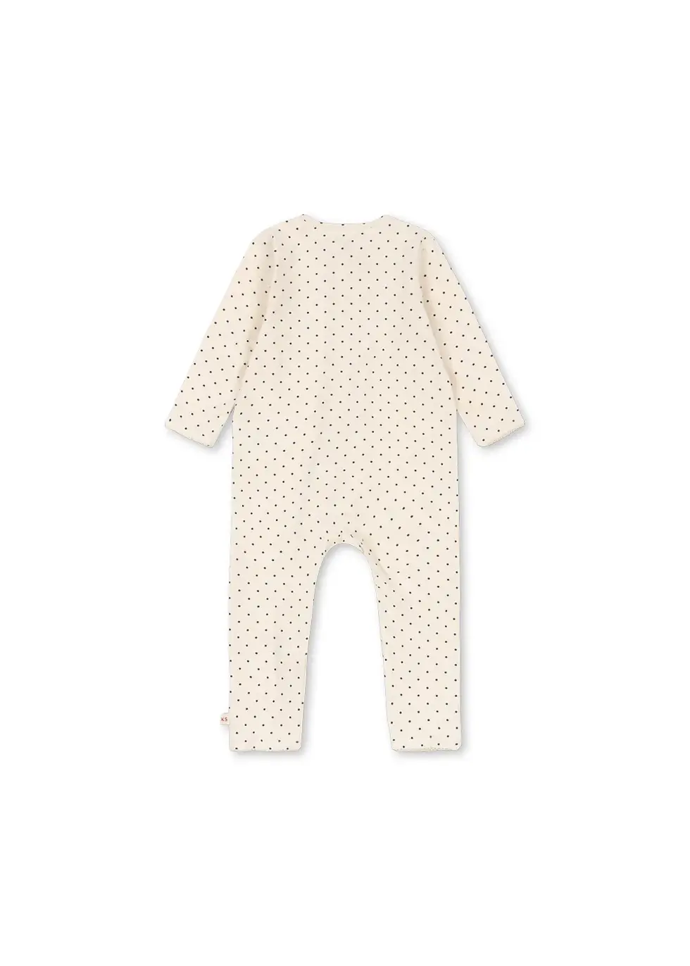 Thumbnail: Basic Zip Onesie, Blue Dot - Konges Sløjd