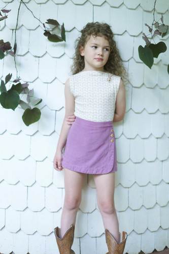 ◆soor ploom◆olive skort◆6yr Soor Ploom Olive Skort - Light Wash Denim – Casp Baby Mommy