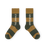 Thumbnail: Worm Kids Socks, Brown - TAO