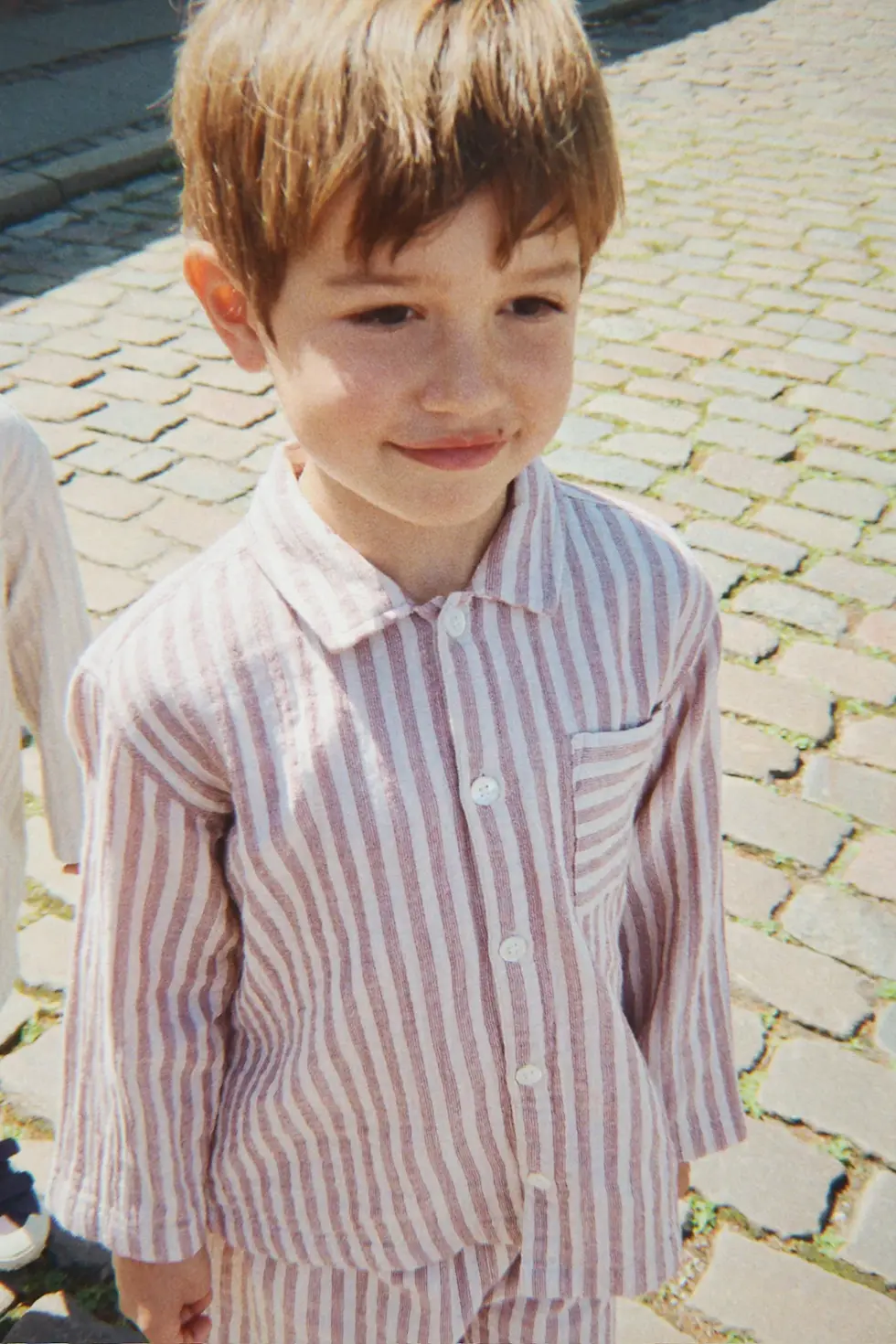 Thumbnail: Ely Shirt, Red Stripe - Konges Sløjd