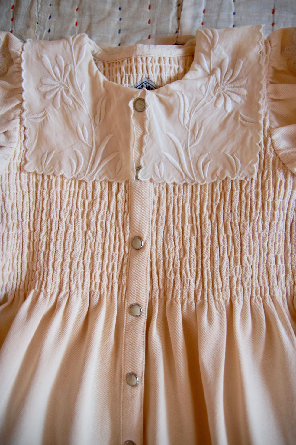 Thumbnail: Denim Tunic, Ivory - Bonjour Diary