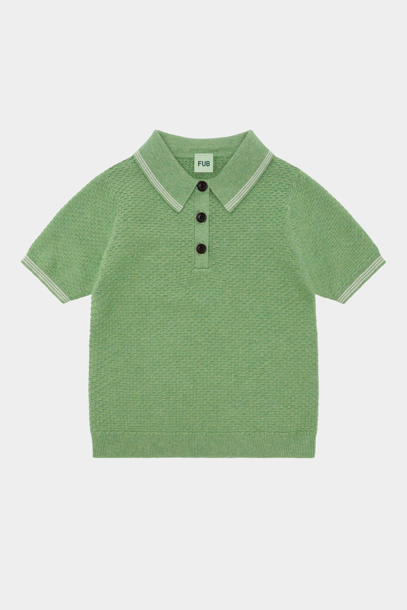 Pique Polo, Apple Melange - Fub