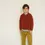 Thumbnail: Chestnut Kids Trouser, Lime - Caramel