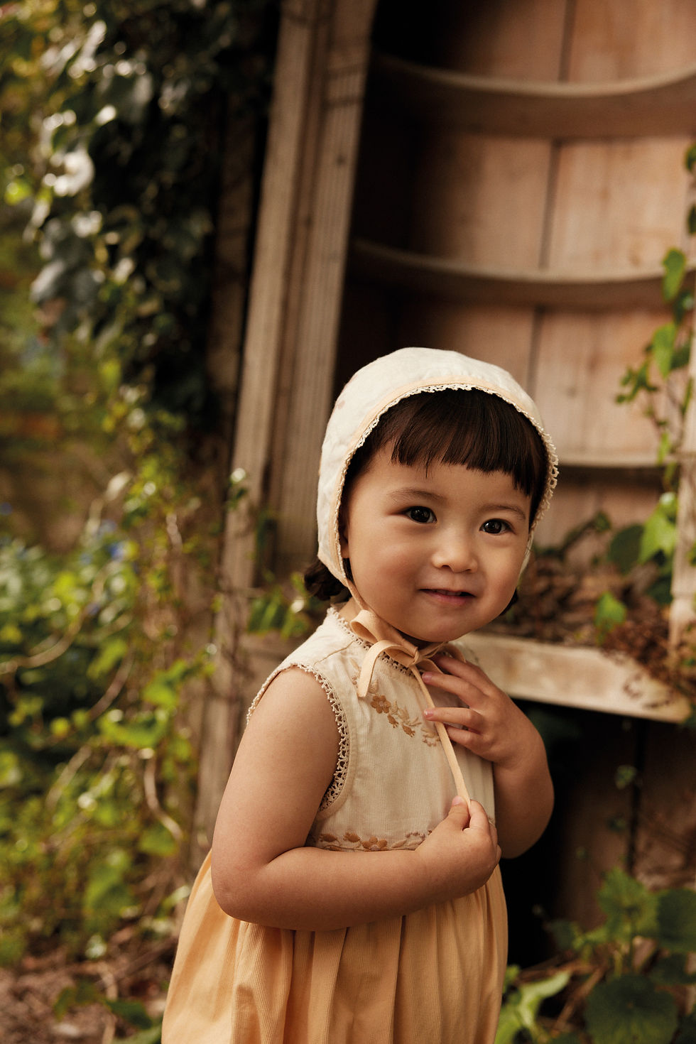 Thumbnail: Josephine Bonnet, Cream - Apolina kids