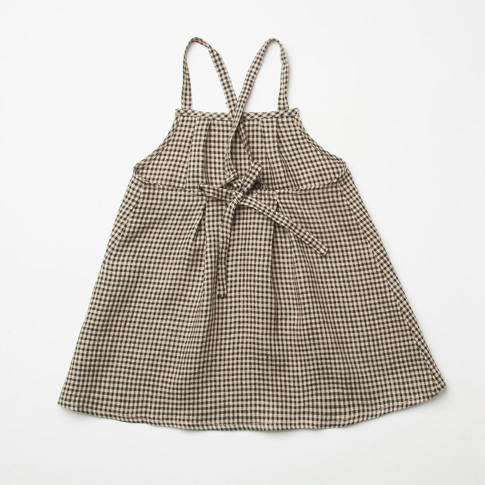 Thumbnail: Marbles Pinafore, Black&White - Nellie Quats