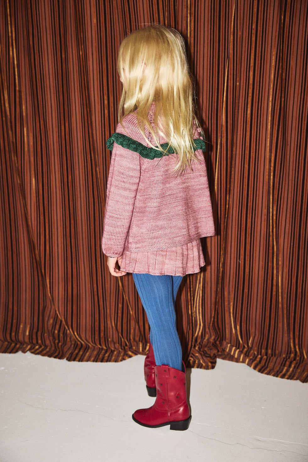 Thumbnail: Skating Pond Skirt, Antique Rose - Misha&Puff