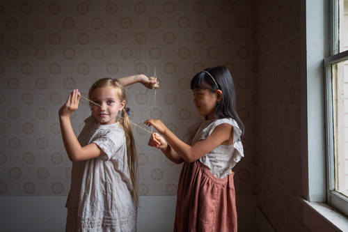 スカート Soor ploom Enola Pinafore Henna 5yr Soor ploom Enola Pinafore Henna 5yr