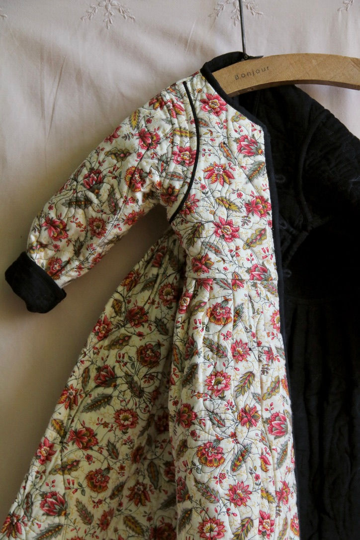 Thumbnail: Reversible Dress Coat, Aline Print  - Bonjour Diary