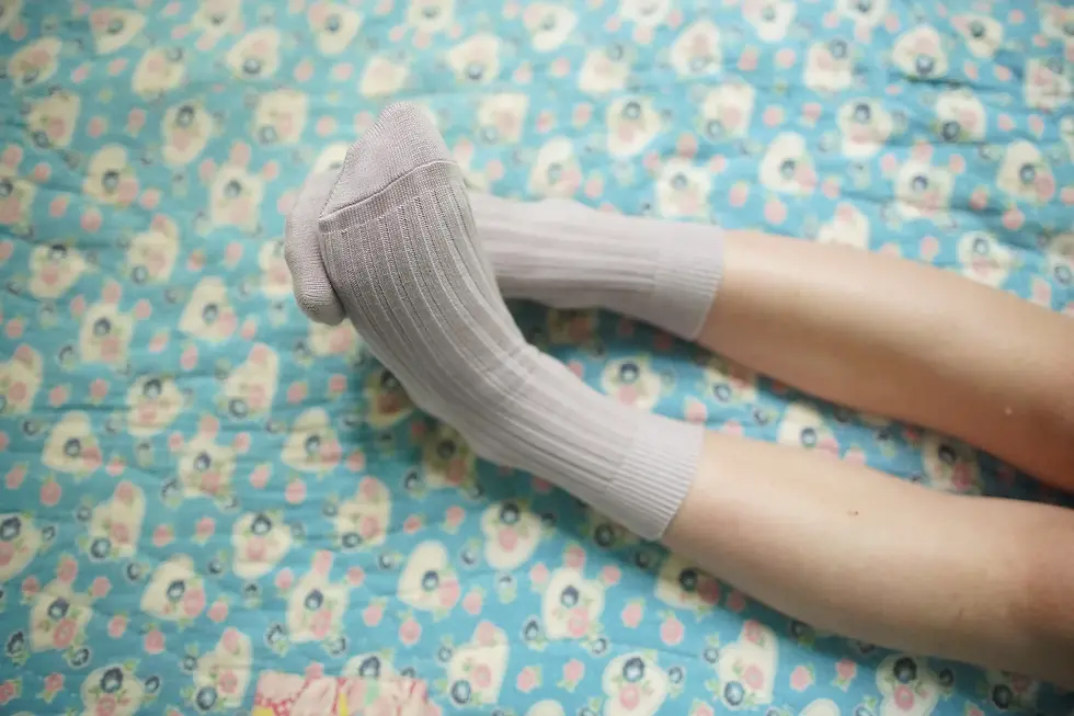 Thumbnail: Plain Rib Sock Set, Seasonal Color Mix - Soor Ploom