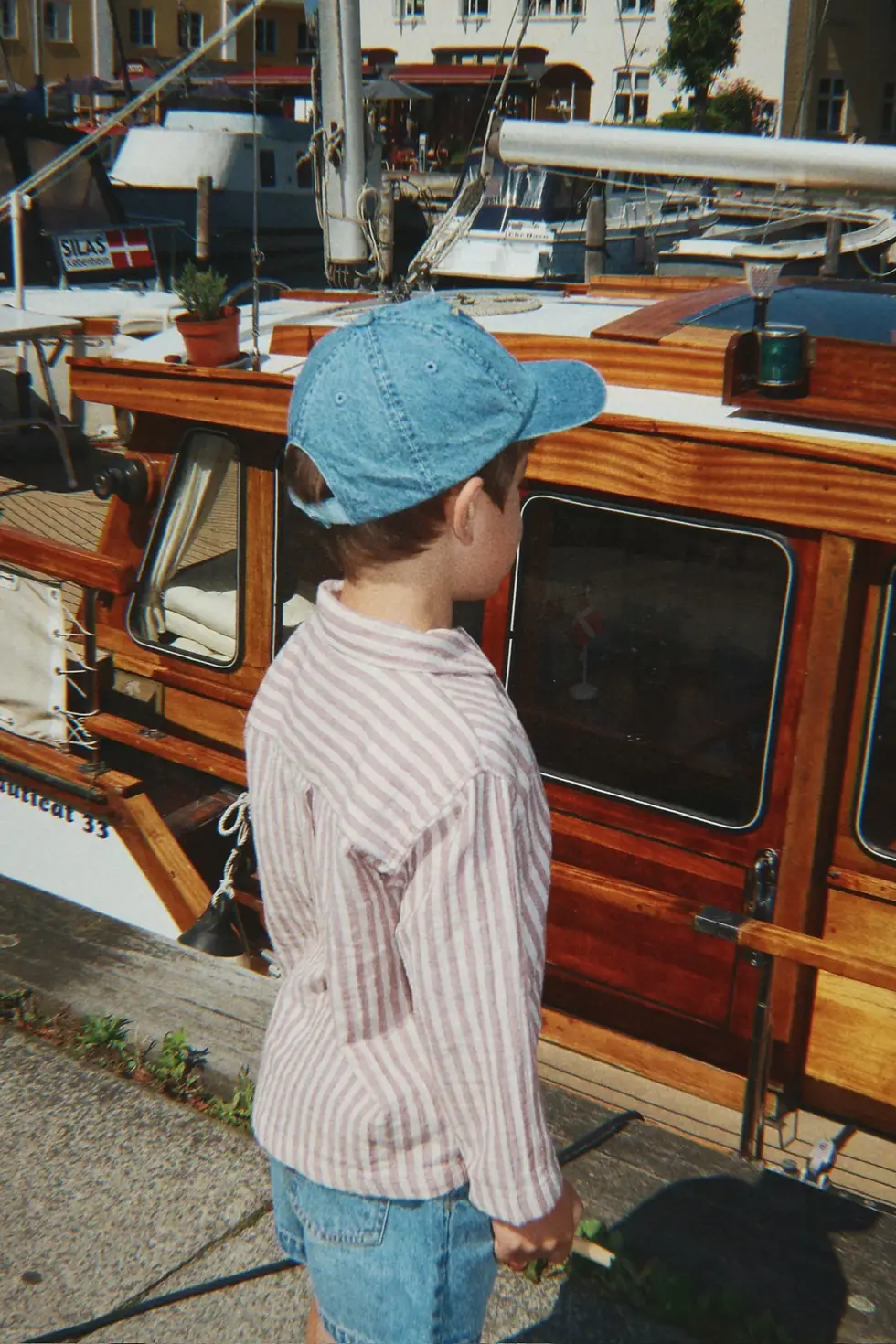 Thumbnail: Ely Shirt, Red Stripe - Konges Sløjd