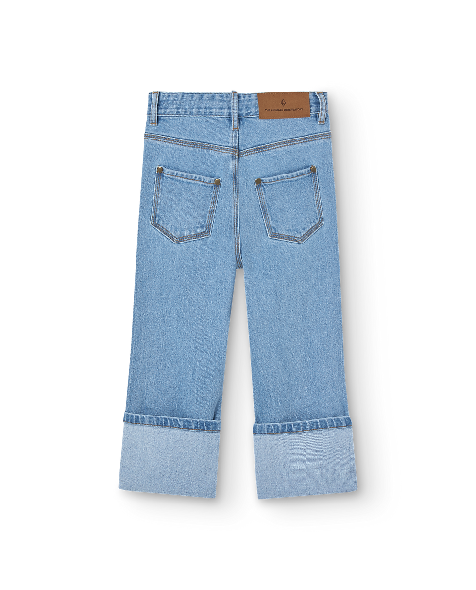 Thumbnail: Kissing Ant Jeans,Soft Blue - TAO