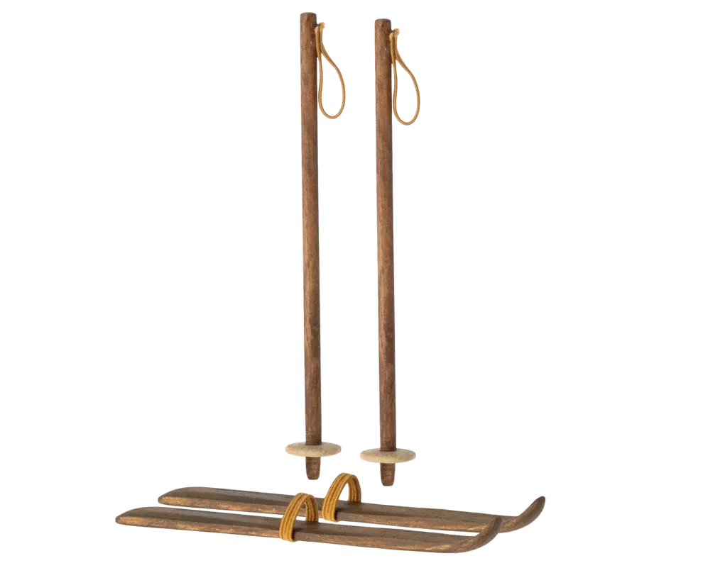 Ski and Ski Poles - Maileg