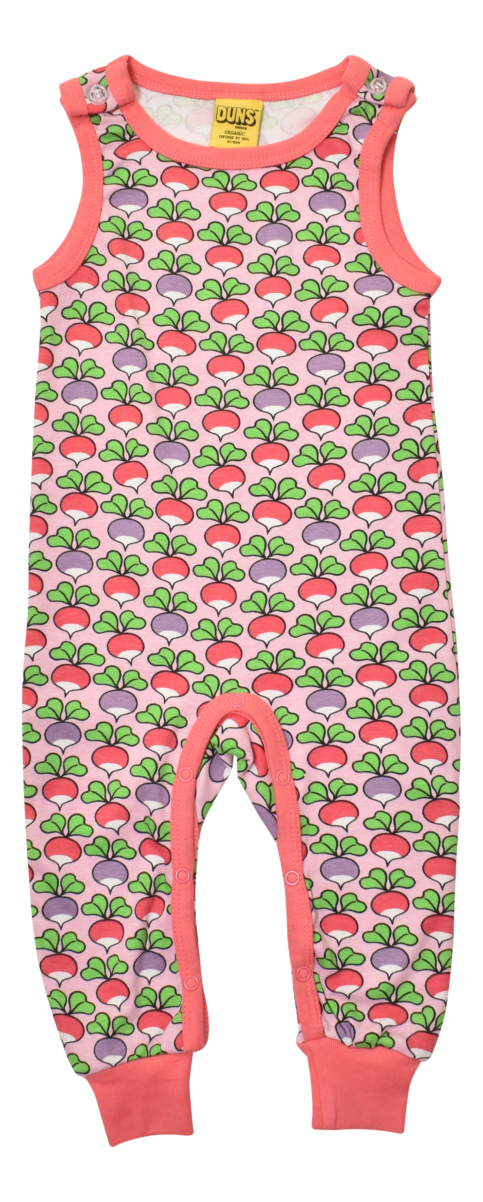 Dungaree, Multi Radish/Camelia Rose - Duns