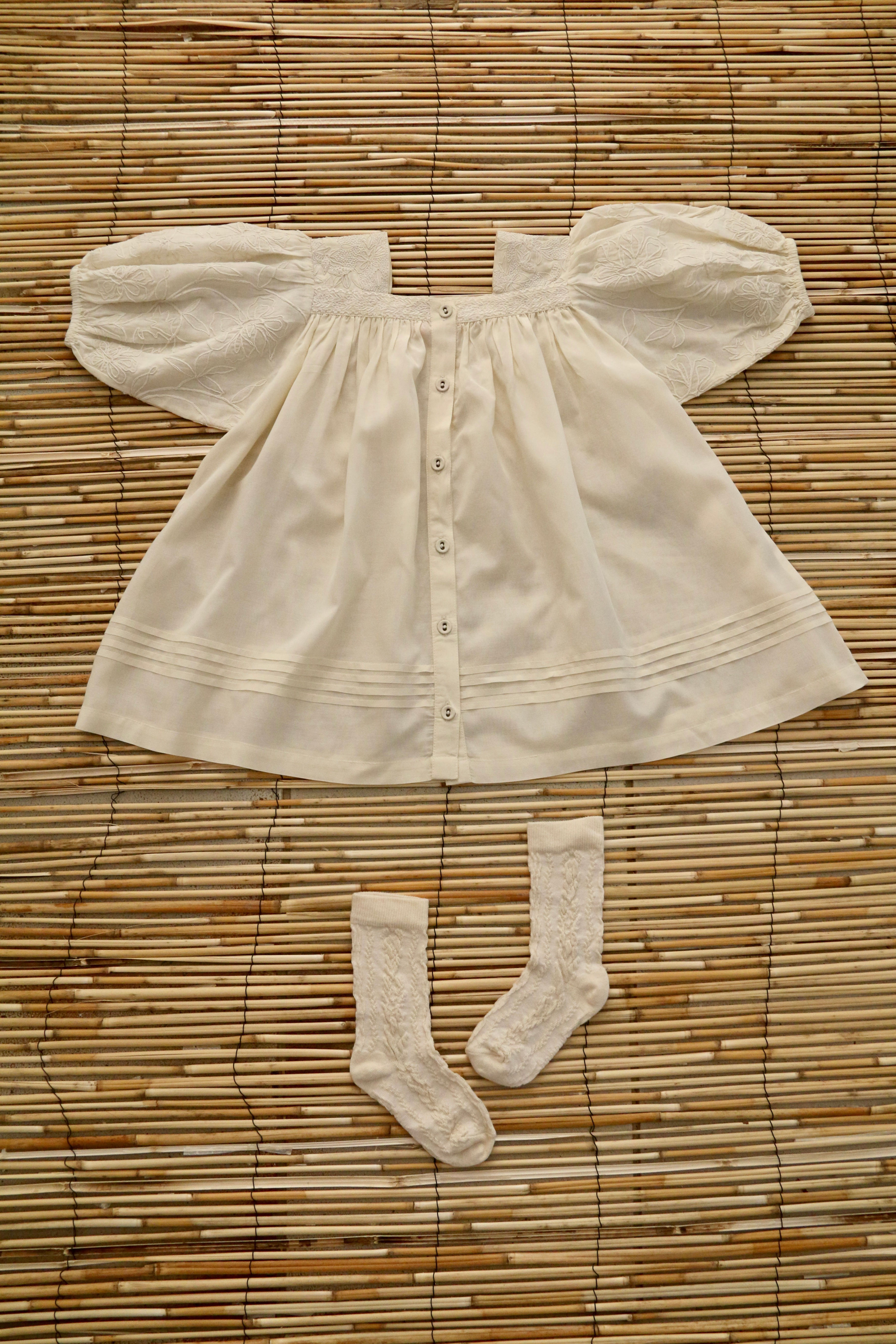 The Long Blouse, Ivory - Bonjour Diary