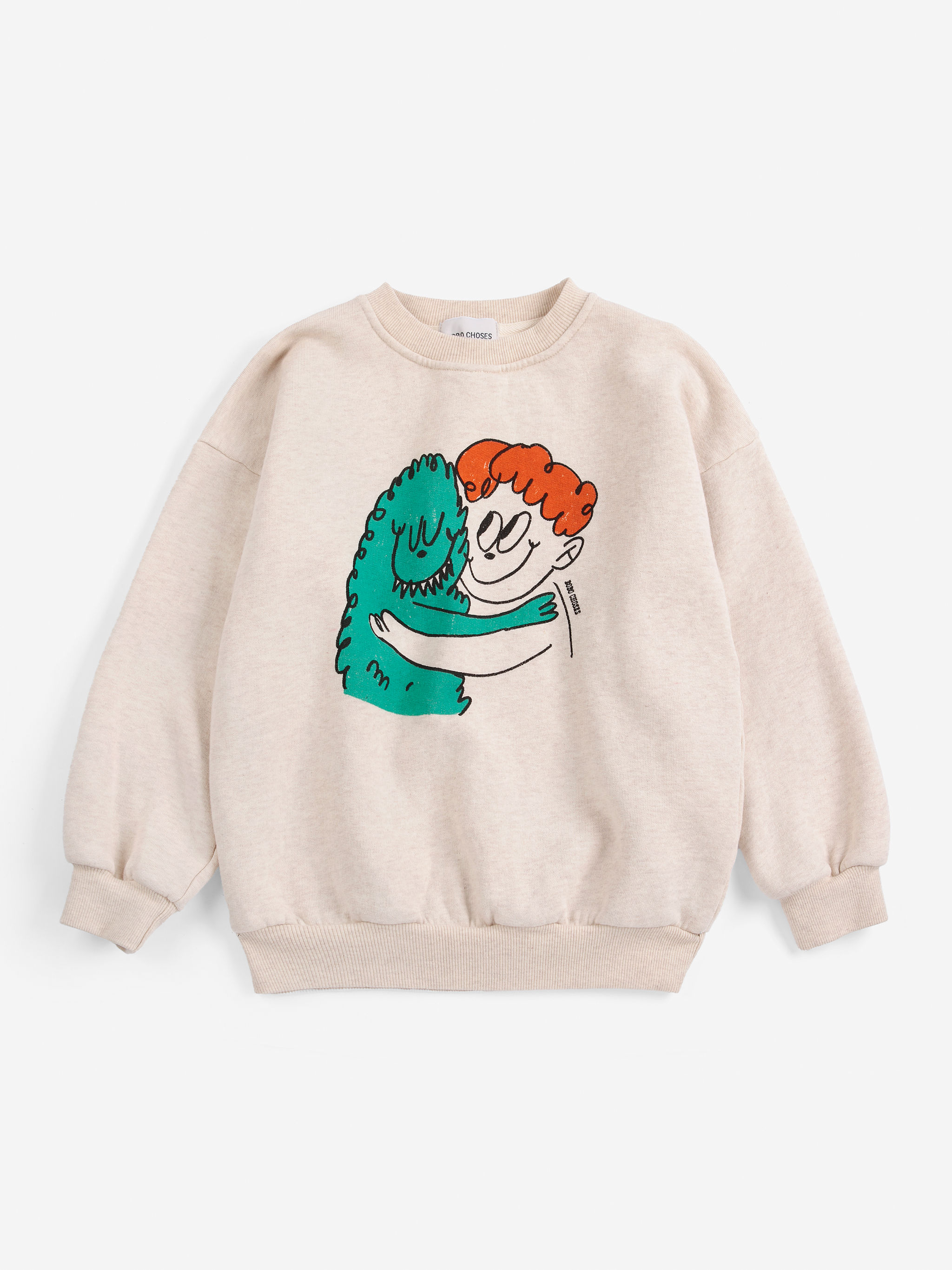 Hug Hairy Monster Sweatshirt - Bobo Choses