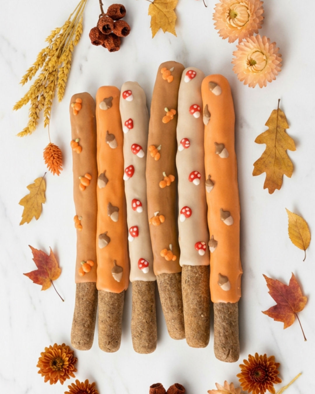 AUTUMN PRETZEL STICKS