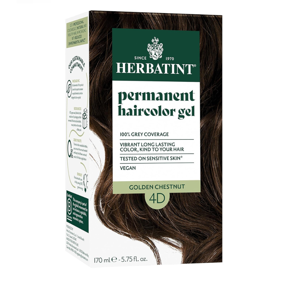 4D Golden Chestnut-Permanent Haircolor Gel