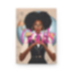 Portrait of Black woman, Goals, global map