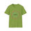 Thumbnail: Olive green t-shirt with circular design and text