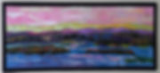 Spring Evening, 17" X 38"
