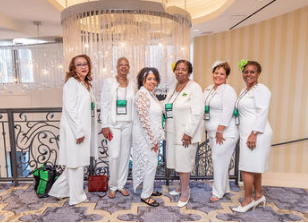 group photo all white