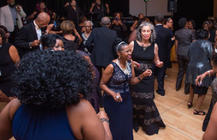 Pres on the dance floor