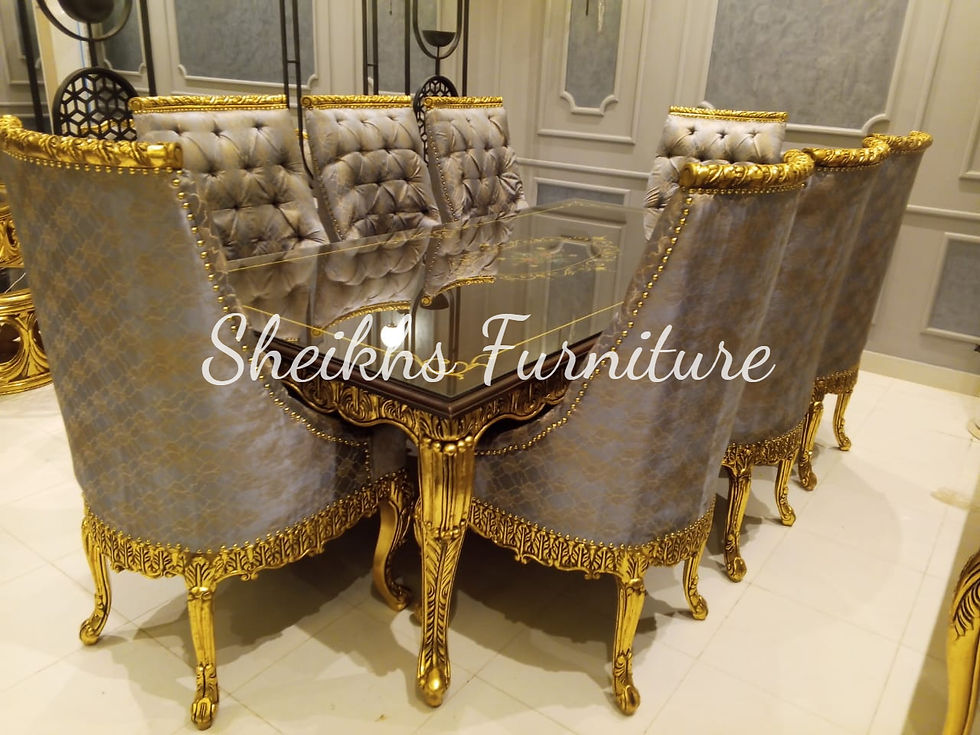 Modern Sofa Dining Table & Chairs