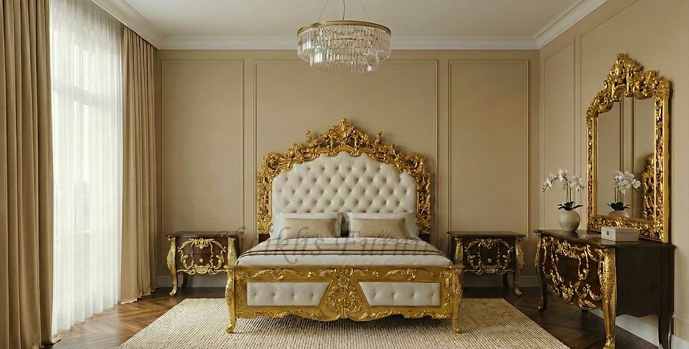 Sheesham Wood King Size Bed