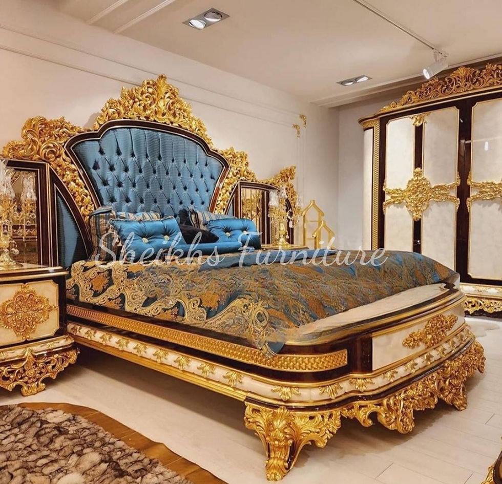 Sheesham Wood King Size Bed